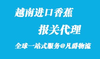 越南進(jìn)口香蕉報(bào)關(guān)代理
