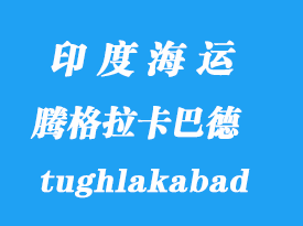 印度海運(yùn)港口:騰格拉卡巴德(icd tughlakabad)港口