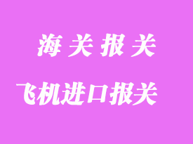 怎么辦飛機(jī)進(jìn)口報(bào)關(guān)手續(xù)？